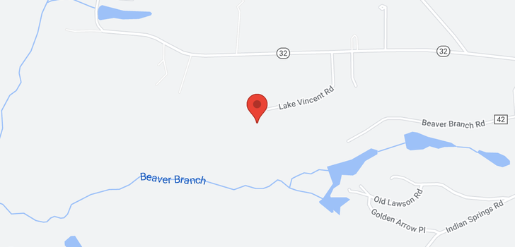 map of 671 Lake Vincent Road, Aiken, SC 29801